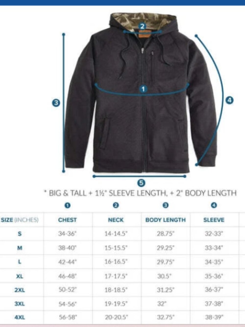 Premium Performance Full Zip Hoodie w/magnetic sides - Olive Green | Medium - Picture 8 of 9